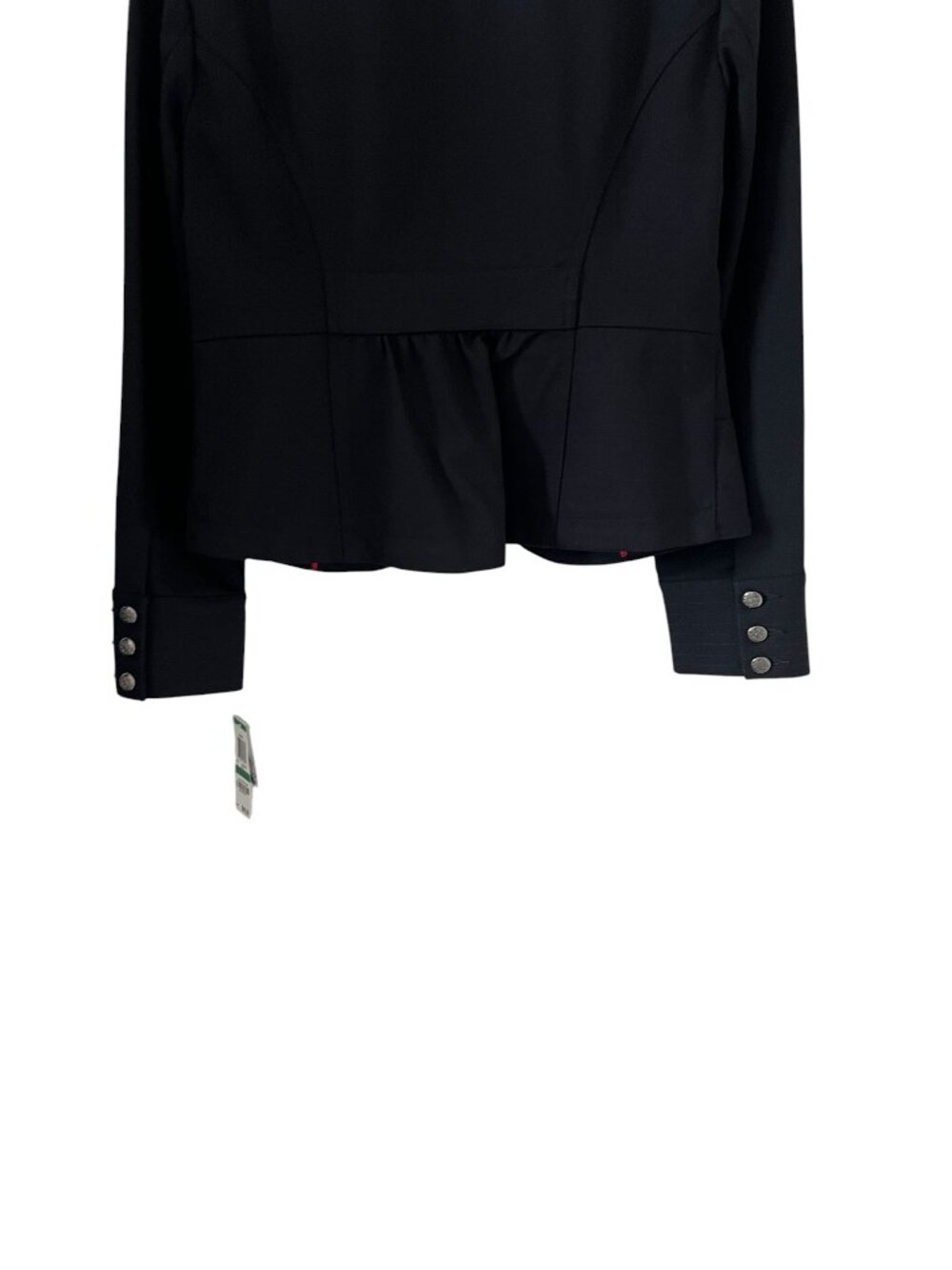 INC NEW Military Style Blazer/Jacket In Black Size L - Picture 11 of 14
